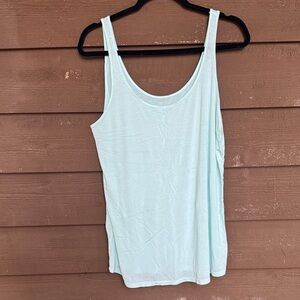 Tommy John Light Seaform Blue Women’s Tank Top size L